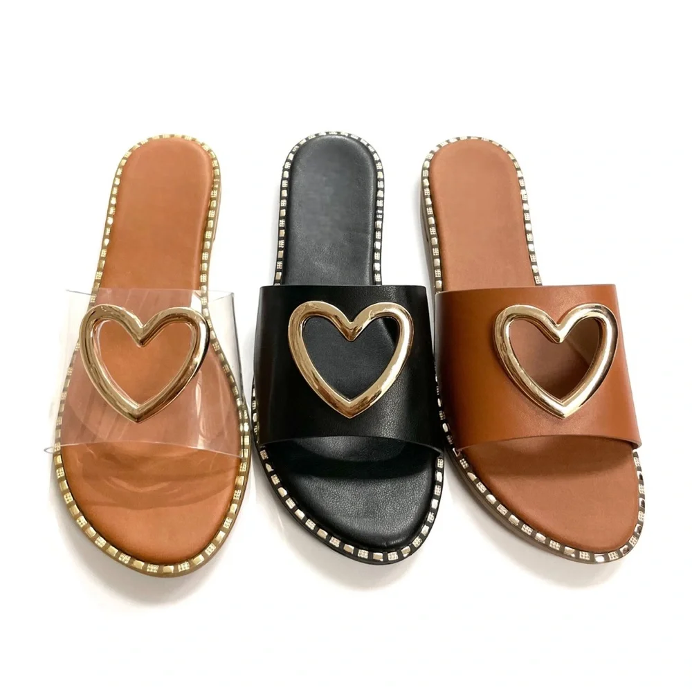 Heart flat sandals - Picture 1 of 1